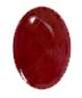 Oval Cab Shaped Ruby Gemstone