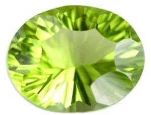 Oval Peridot Gemstone