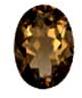 Oval Rutilated Quartz Gemstone