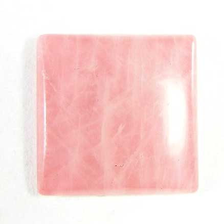 Square Rose Quartz Gemstone