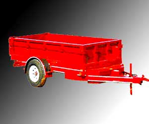 Non Tipping Tractor Trailer