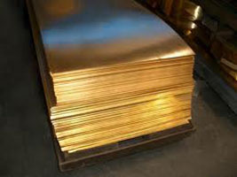 Rectangular Coated Brass Sheets, For Constructional Industry, Grade : AISI