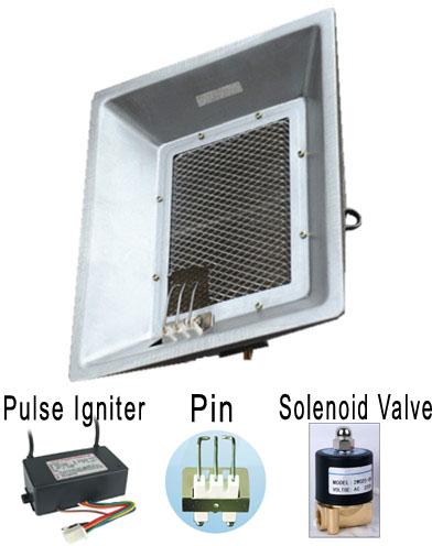 Infrared Poultry Wall Mounted Natural Gas Heaters