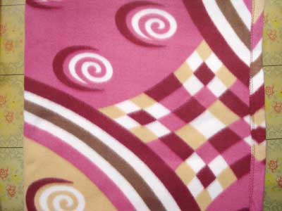 Fleece Blankets, Pattern : Plain