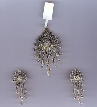 Diamond Pendant Set (0014)