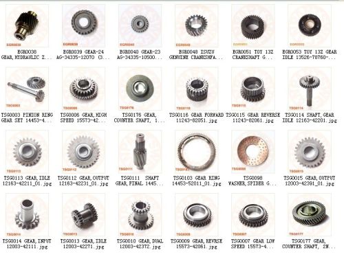 Tcm,Toyota,Komatsu,Mitsubishi,Nissan,Heli,Hc Forklift Gears