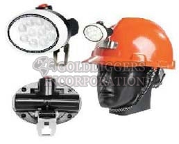 100-150gm Plastic Safety Helmet With Lamp, Style : Half Face