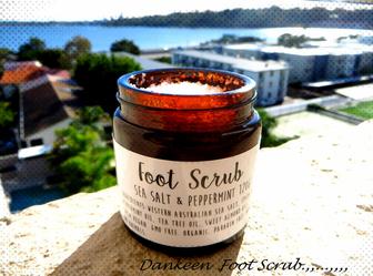 Foot Salt Scrub