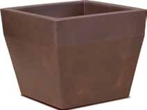 Round Planter, Color : Black