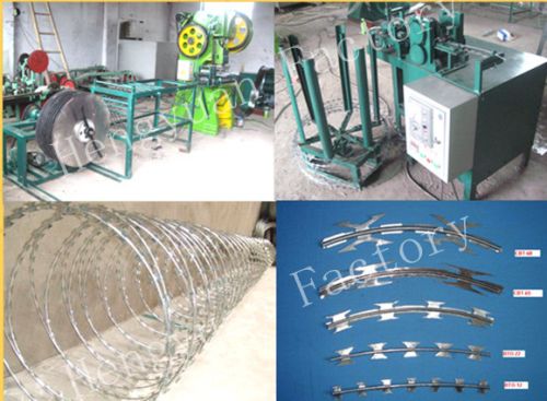 Razor Barbed Wire Machine, Packaging Type : green