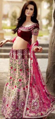 Embroidered Lehengas