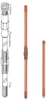 Copper Bonded Earthing Rods