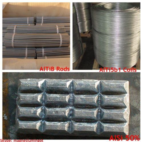 Grain Modifiers Aluminium Master Alloys Alti5b1 Alsi 50