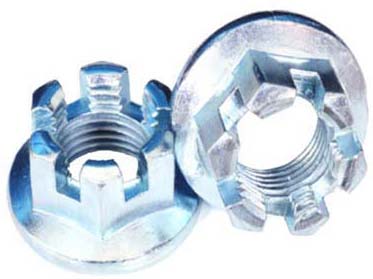Flange Slotted Nuts