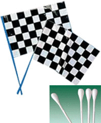 Plastic Flag Sticks/Cotton Swab Sticks