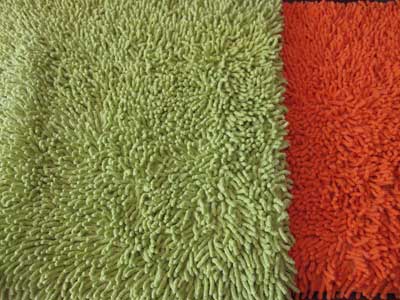 Bath mats, Technics : Embroidered