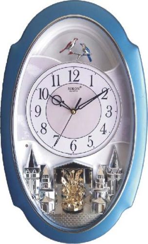 Fibre Rotating Musical Wall Clock, Display Type : Analog