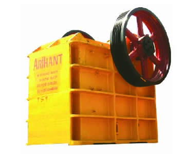 Arihant Electric Mild Steel Single Toggle Jaw Crusher, Voltage : 440V