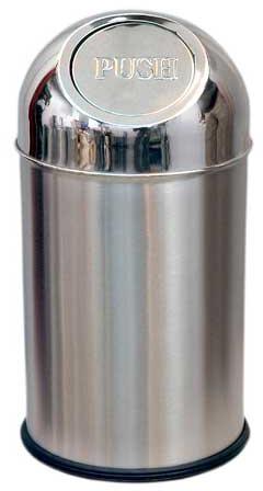 Stainless Steel Push Bin