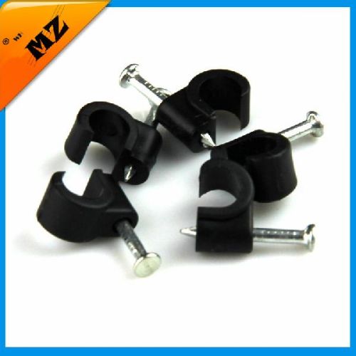 Plastic Steel nail Cable Clips