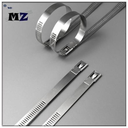 Stainless steel cable tie All The Sizes, Brand Name : MZ