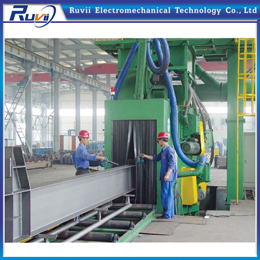 Section Steel Shot Blasting Machine