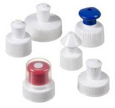 Plastic Pull Push Caps