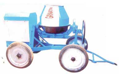 7/5 H.F. (Hand Feed) 150 LIT. Concrete Mixer