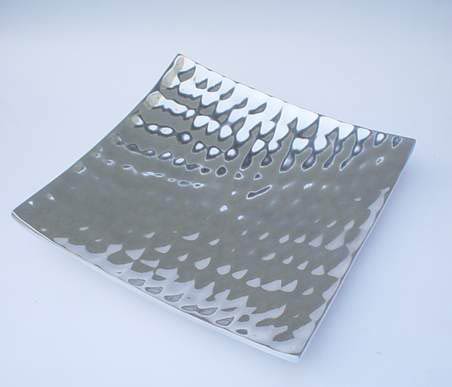 Handcrafted Recycled Aluminium Platter