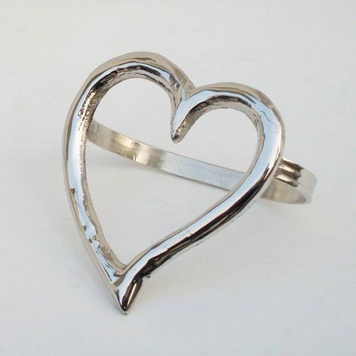 Vinita Impex Heart Napkin Ring