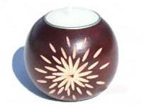 Mango Wood Tea Light Candle Holder