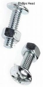 Mild Steel Roofing Bolts