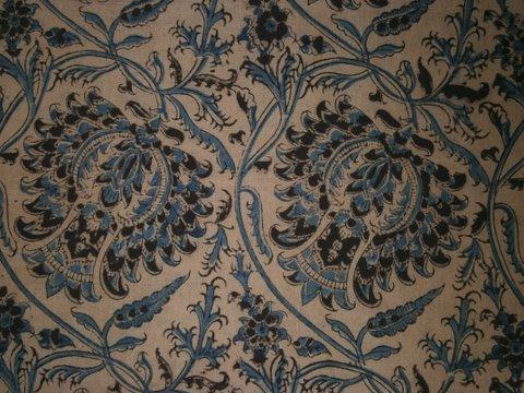 Kalamkari Hand Block Printed Fabric