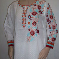 Chikankari kurtis 38, 40, 42, 44, & 46