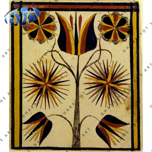 100% Natural Material (Marble AGRA DESIGN MARBLE INLAY