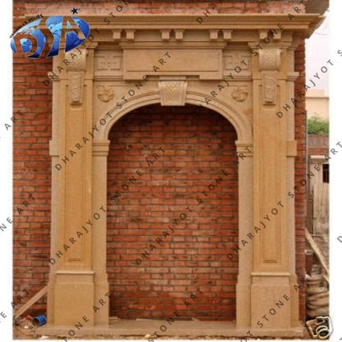 YELLOW SANDSTONE DOOR