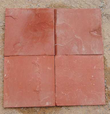 Red sandstone