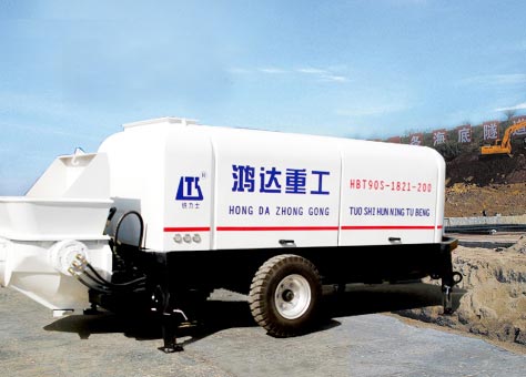 Trailer Concrete Pump