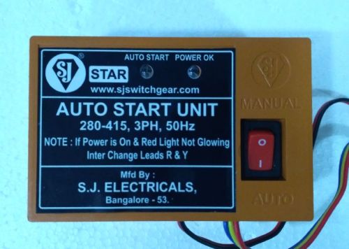 AUTO START UNIT STAR MODEL, Voltage : 280-415V