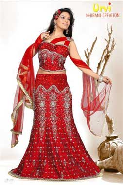 Red Lehenga Choli