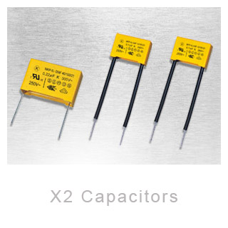 MKP X2 Class Metallized Polypropylene Film Interference Suppression Capacitor