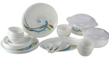 Ceramic Dinner Set, For Home Use, Hotels, Feature : Durable, Dust Proof, Fine Finished, Heat Resistant