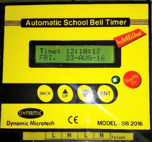  Electric Automatic School Bell Timer Compatible for Home