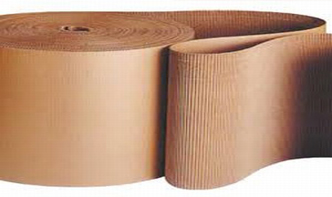 Paper corrugated roll, Packaging Type : Brown