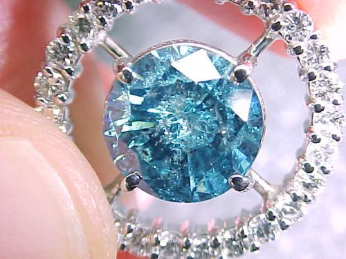 Treated Blue Diamond