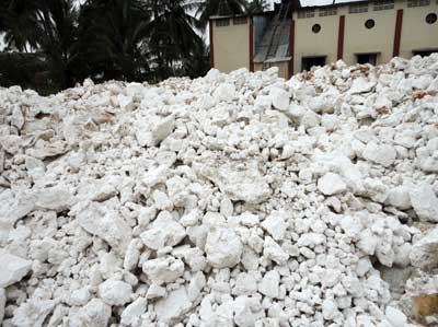 Raw Magnesite, Color : White