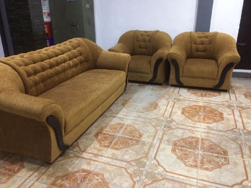 Wood Sofa Set, For In Living Room, Size : 190 X 108 X 75, 118 X 118 X 75, 150 X 108 X 75 Cm Etc.