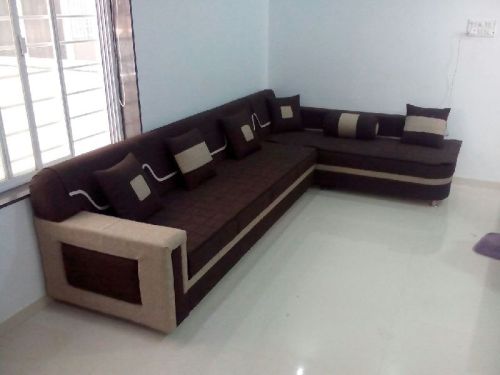 Wood Hawk L Shaped Sofa, For In Living Room, Size : 190 X 108 X 75, 118 X 118 X 75, 150 X 108 X 75 Cm Etc.