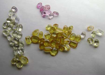 Yellow Sapphire Gemstones