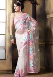 Net Saree